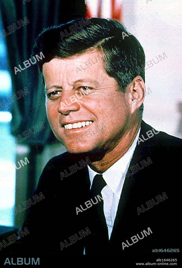 John Fitzgerald Kennedy (May 29, 1917 - November 22, 1963), 35th President of the United States, serving from 1961 until his assassination in 1963.