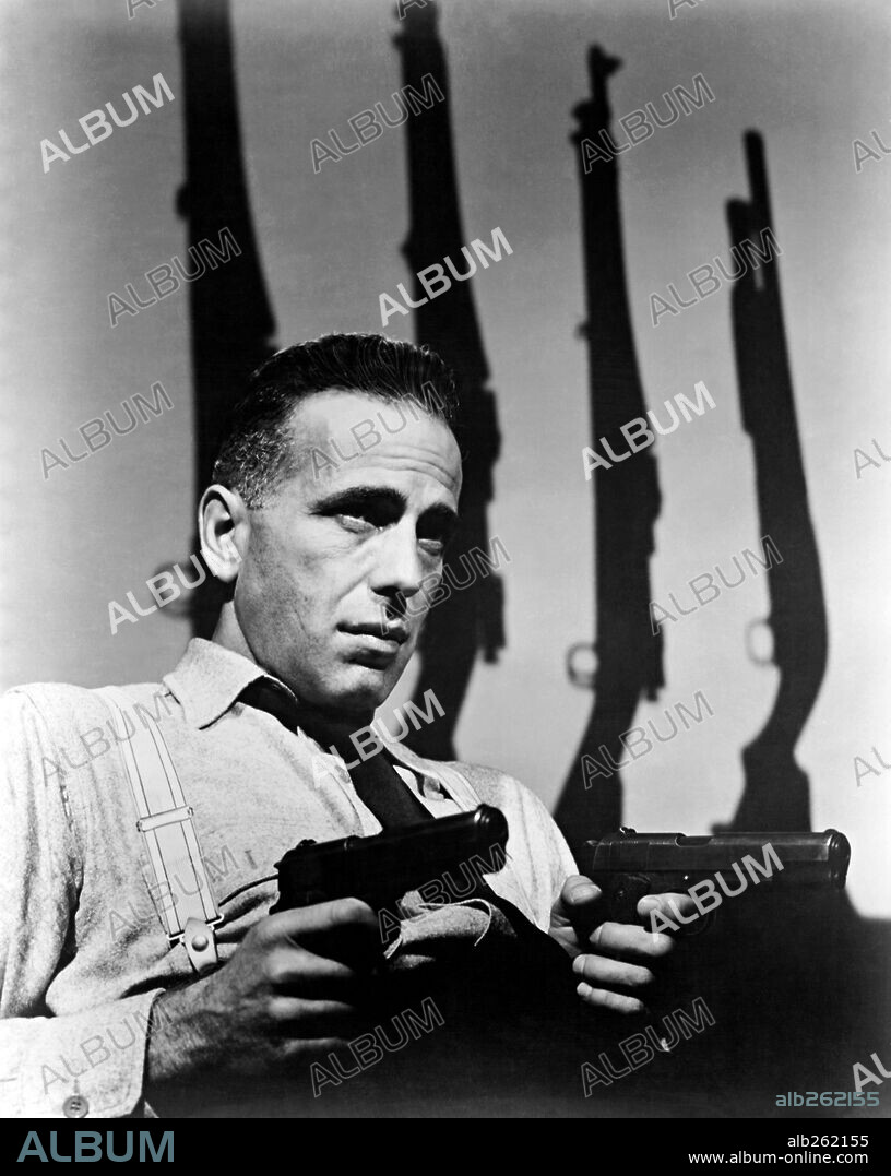 HUMPHREY BOGART in HIGH SIERRA, 1941, directed by RAOUL WALSH. Copyright WARNER BROS/FIRST NATIONAL.