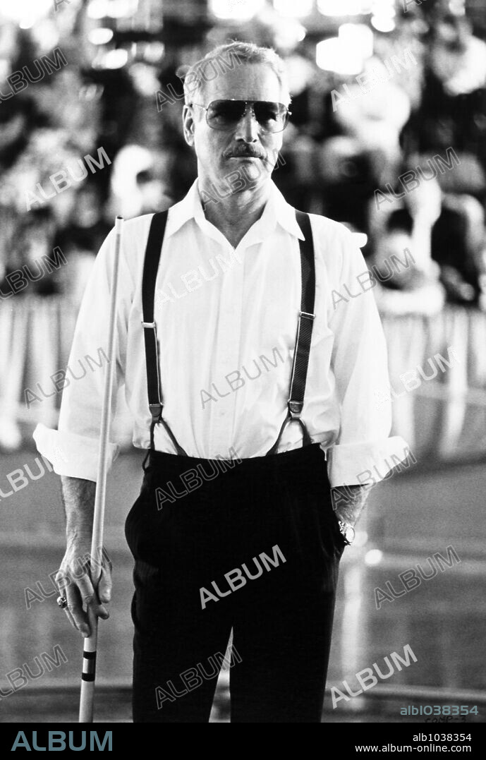 PAUL NEWMAN en EL COLOR DEL DINERO, 1986 (THE COLOR OF MONEY), dirigida por MARTIN SCORSESE. Copyright TOUCHSTONE PICTURES.