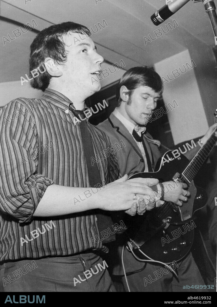 BRIAN FOSKETT. Eric Burdon and Hilton Valentine, Black Prince, Bexley, London, 1964.
