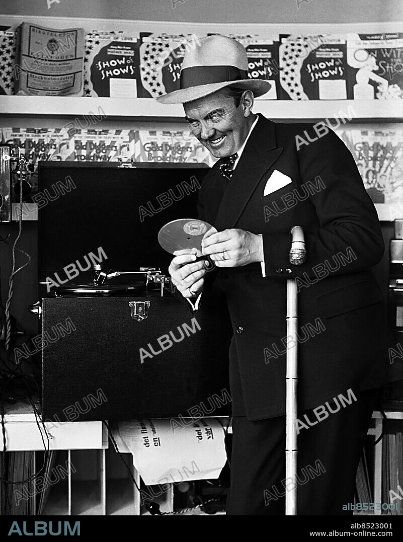 ARKIV 1930 . Valdemar Dalquist (1888-1937), skådespelare och textförfattare, bla av schlagers. Gav ut två seriösa diktsamlingar.. Valdemar Dalquist, Swedish actor and writer.. Foto: TT / Kod 1900.