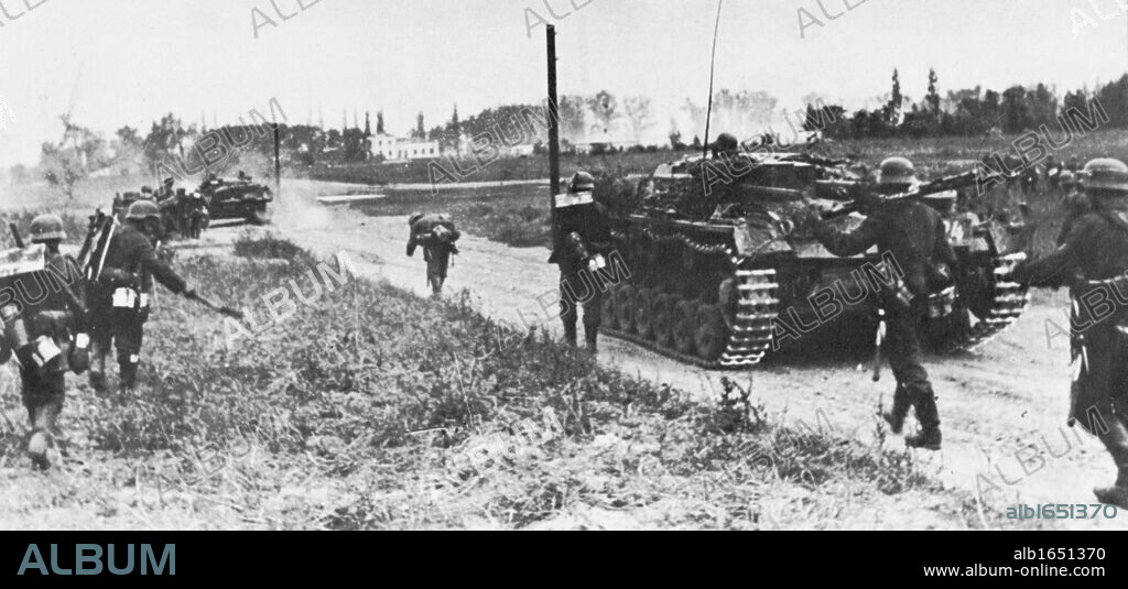 World War 2: German invasion of Poland, 1 September 1939, using 45 German divisions and aerial attack. By 20 September only Warsaw held out, but final surrender came on 29 September.