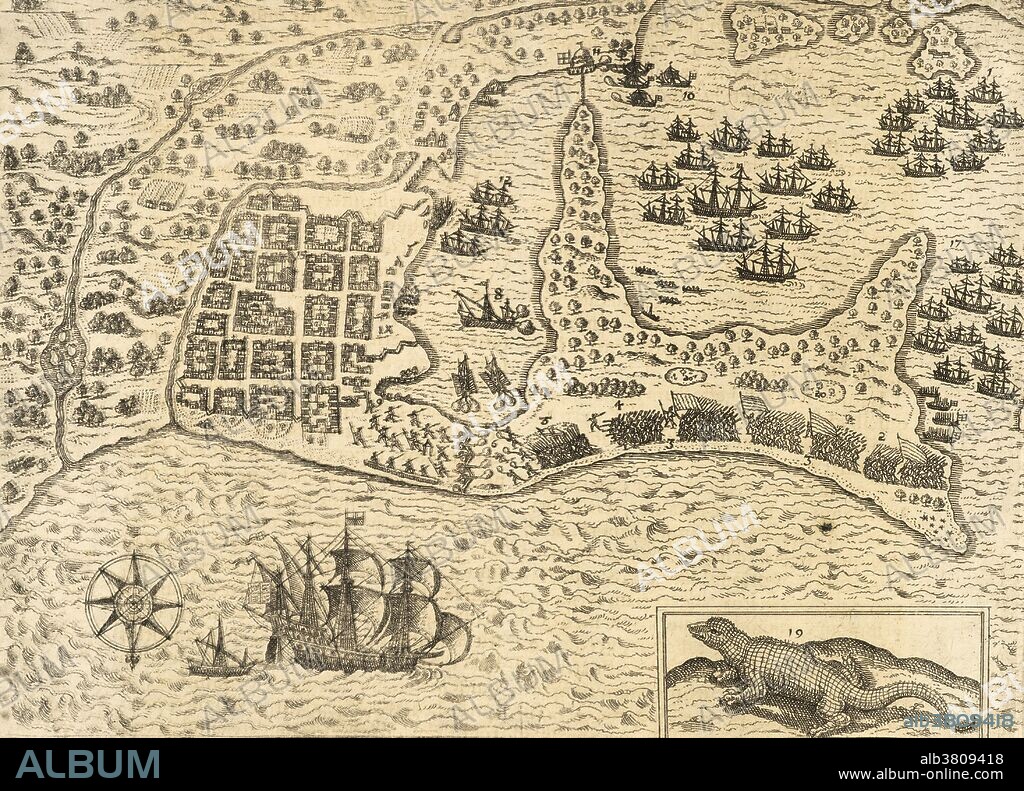 Francis Drake, Capture of Cartagena, 1586