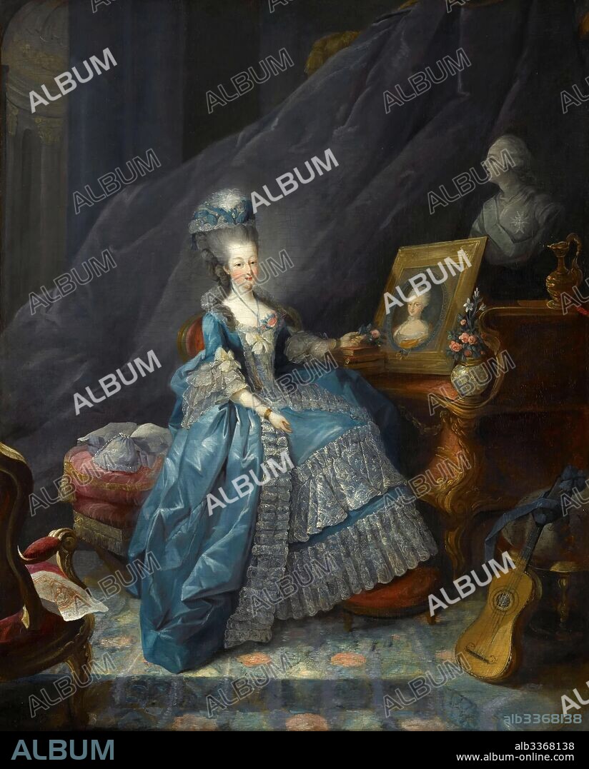 JEAN-BAPTISTE ANDRé GAUTIER DAGOTY. Princess Maria Theresa of Savoy (1756-1805), Countess of Artois.