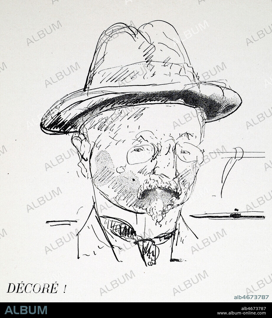 Decore ! de Guy de MAUPASSANT (1850-1893), Illustration de 1938 par DUNOYER DE SEGONZAG ANDRE (1884-1974) ADAGP. Credit : Collection Kharbine-Tapabor.