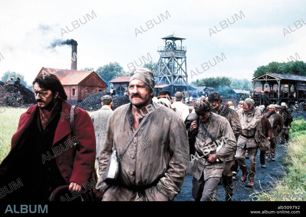 GERARD DEPARDIEU in GERMINAL, 1993, directed by CLAUDE BERRI.