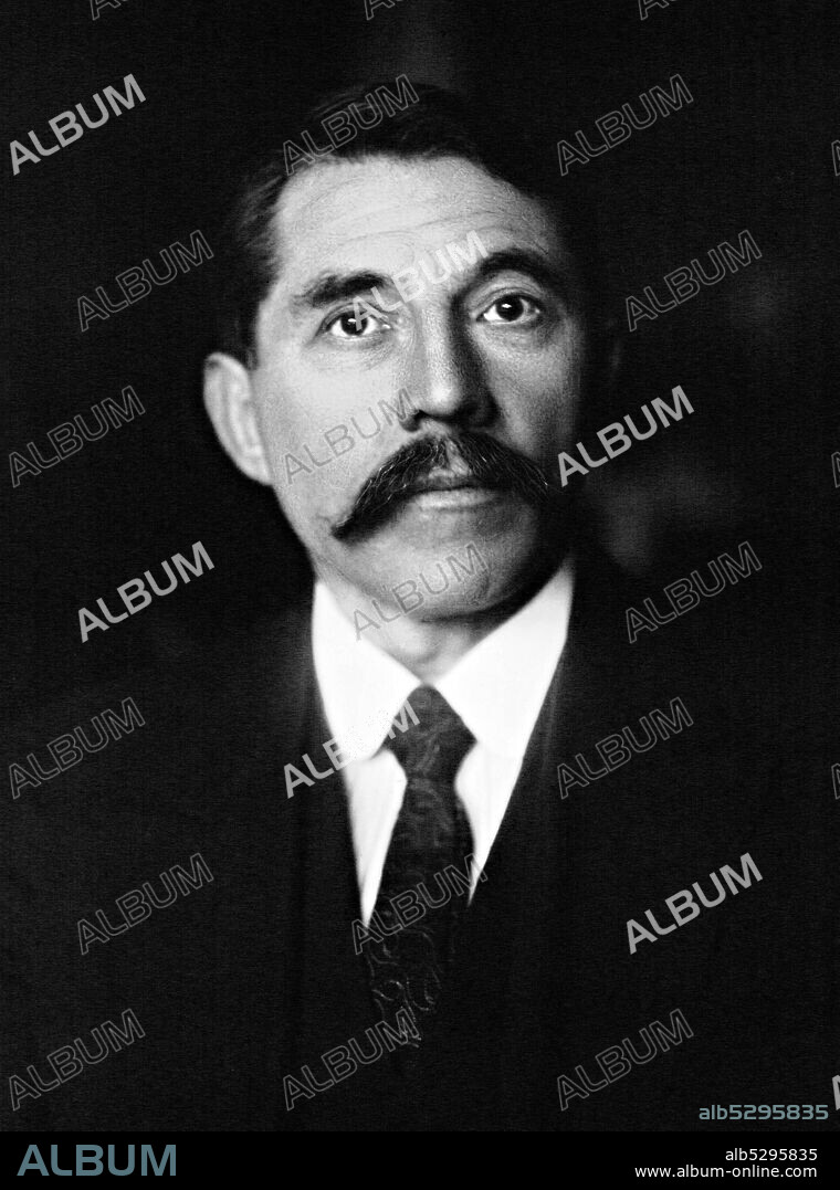 Marcel Cachin (20 September 1869 – 12 February 1958) was a French Communist politician and the first editor of the daily newspaper L'Humanite. In 1891, Cachin won election to the Chamber of Deputies representing the Seine in 1914. He rallied the Union sacree during the First World War and was sent to Russia in a mission in 1917. In 1920 at the Tours Congress, Cachin became one of the founders of the French Communist Party (SFIC) and joined the Third International.
