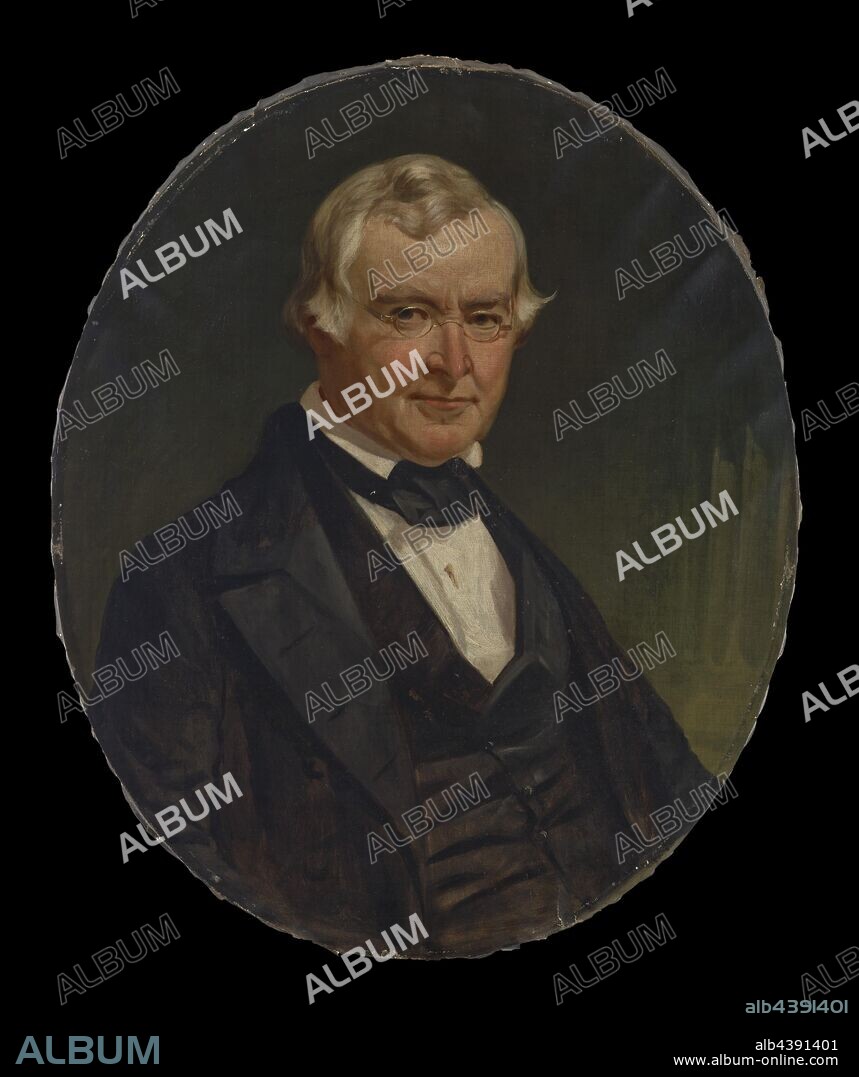 Portrait of Dr. Charles G. McLean, Jacob Cox (American, 1810-1892), 1810-1892, oil on canvas, 29-3/4 x 24-3/4 in. (canvas), American Painting and Sculpture to 1945.