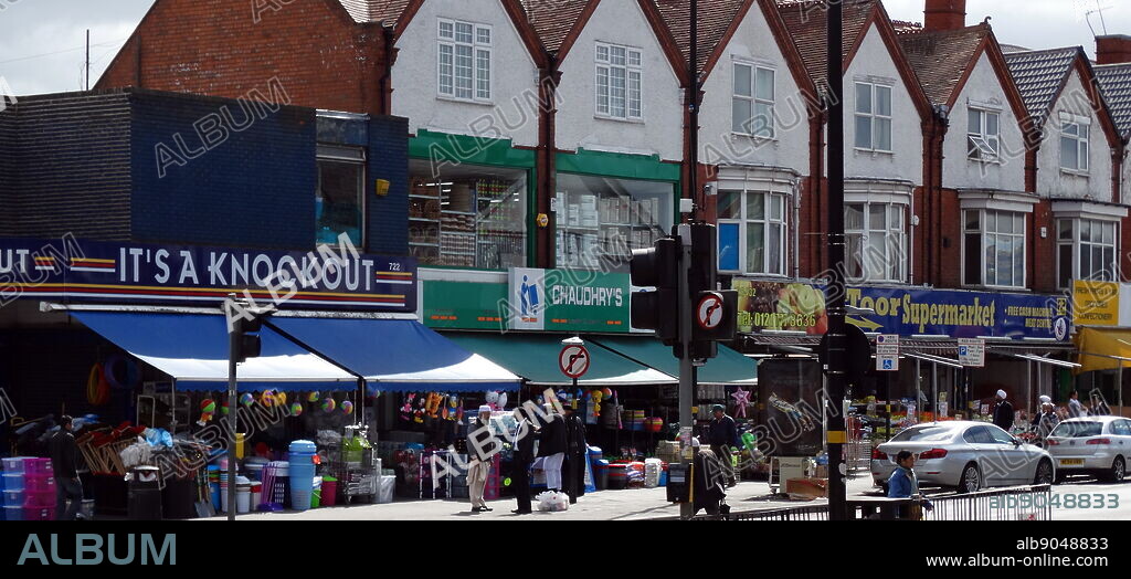 Sparkhill; an inner-city area of Birmingham, England. In the 20th century, the area became heavily influenced by Asian migrants, who settled in the area. It has a large population of ethnic minorities, reflected by the number of Asian businesses in the area.