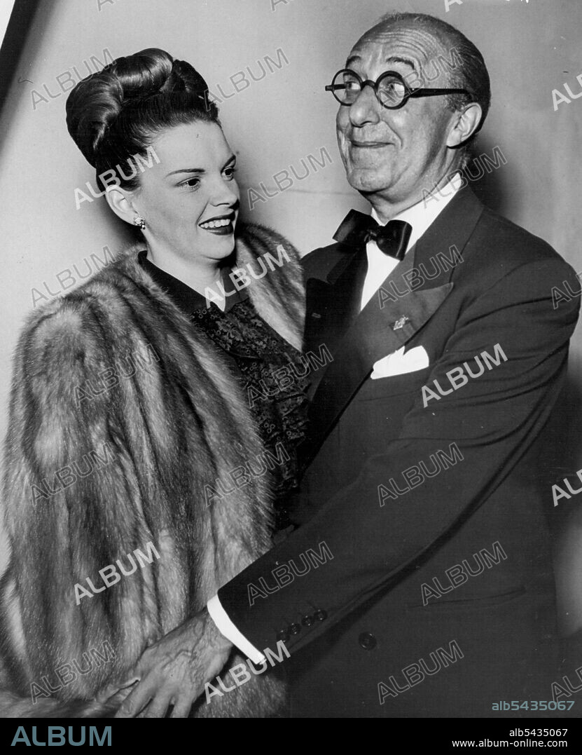 Ed Wynn - comedian, actor, producer and author - died here today, aged 79. Ed Wynn, Judy Garland. June 22, 1950.