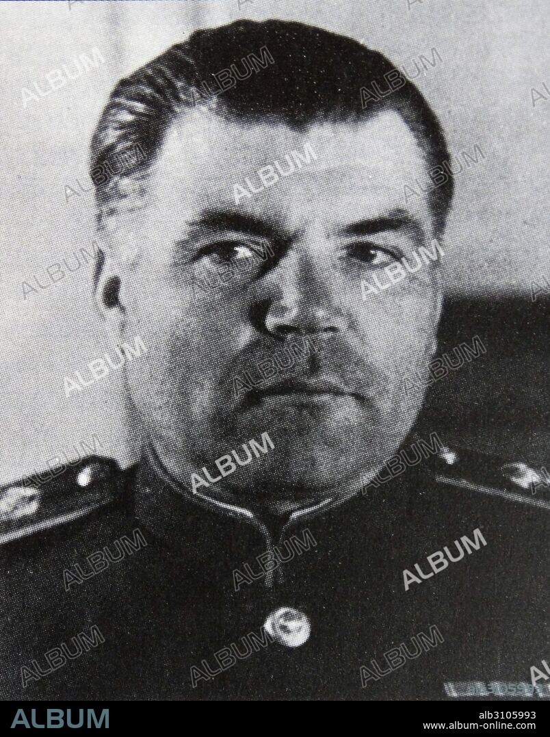Rodion Yakovlevich Malinovsky (1898 – 1967) Soviet military commander in World War II and Defense Minister of the Soviet Union in the late 1950s and 1960s. During the Spanish Civil War in 1936, Malinovsky volunteered to fight for the Republicans and participated in planning and directing several main operations.