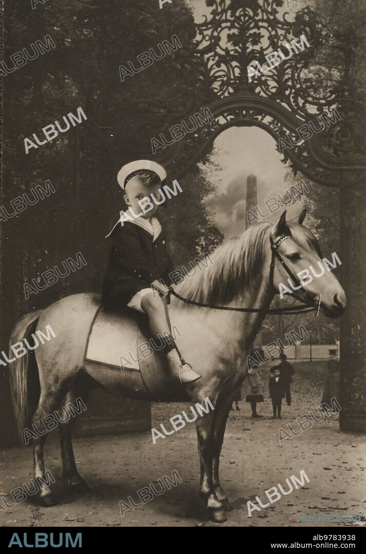 05/19/1909. Prince William of Prussia, eldest son of the Kronprinz.