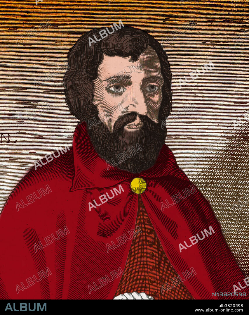 Arnaldo di Villanova, a french alchemist.