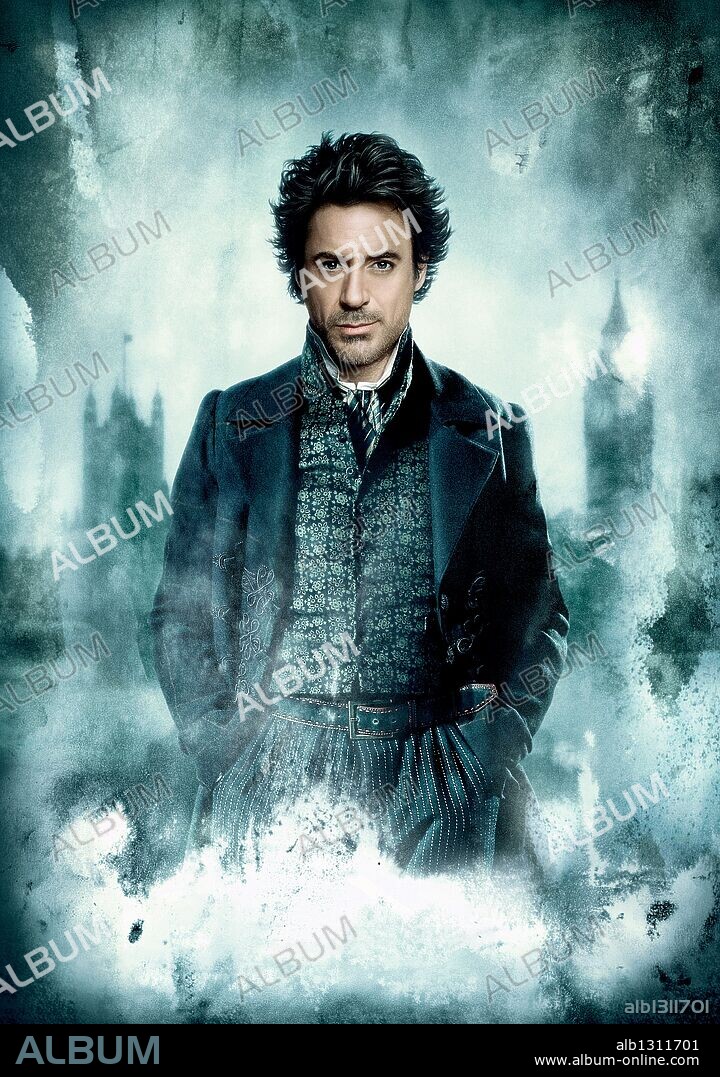 ROBERT DOWNEY JR. in SHERLOCK HOLMES, 2009, directed by GUY RITCHIE. Copyright SILVER PICTURES.