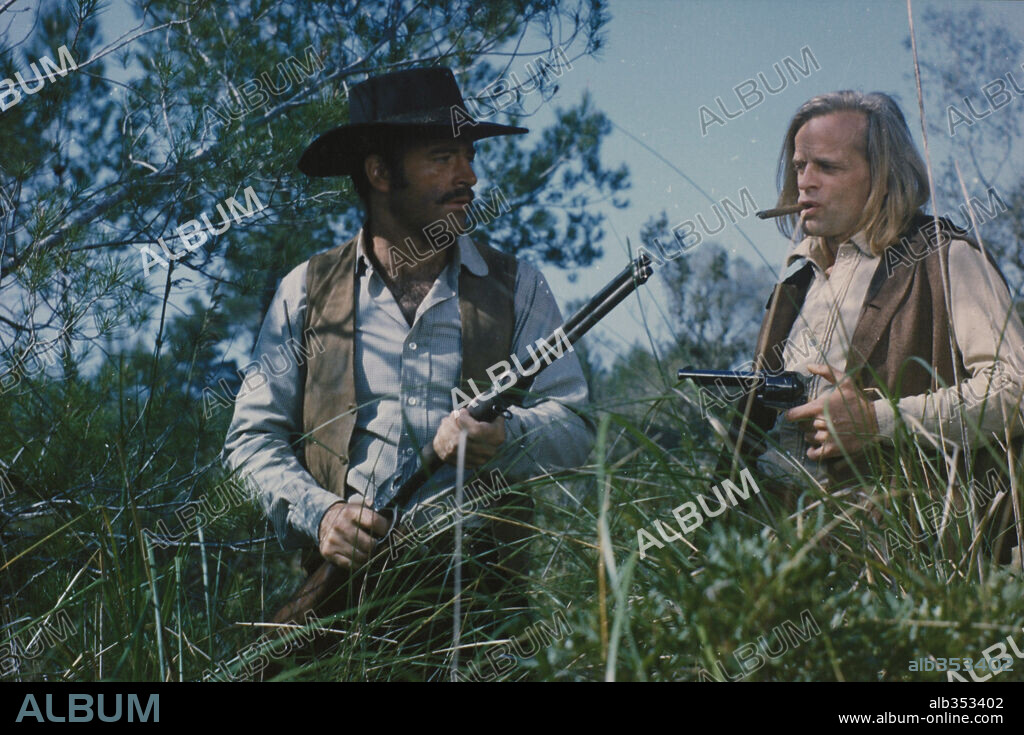 KLAUS KINSKI en EL RETORNO DE CLINT EL SOLITARIO, 1972 (IL RITORNO DE CLINT IL SOLITARIO). Copyright BALCAZAR P.C.