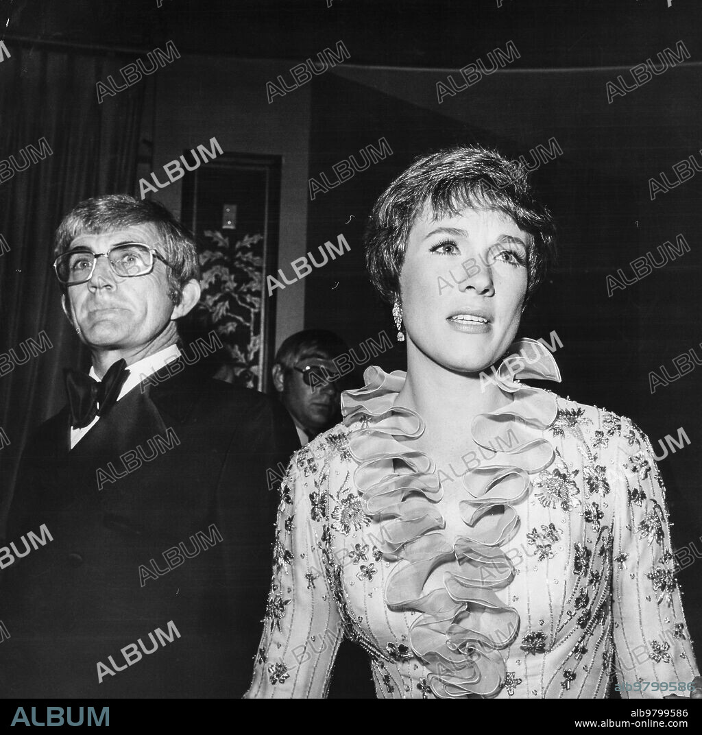Julie andrews, blake edwards, 1972.