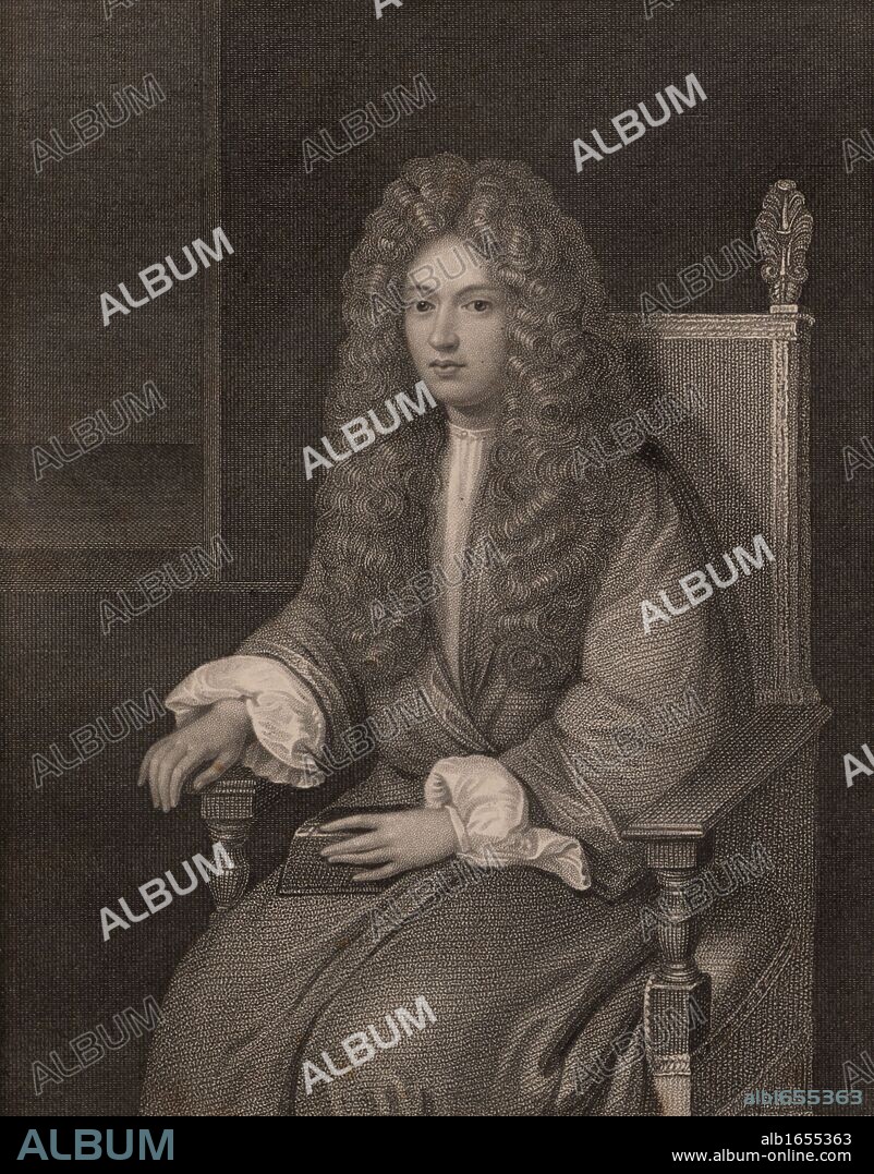Robert Boyle (1627-1691), Anglo-Irish chemist and physicist, as a young man. Engraving. (Photo by: Universal History Archive/UIG via Getty Images).