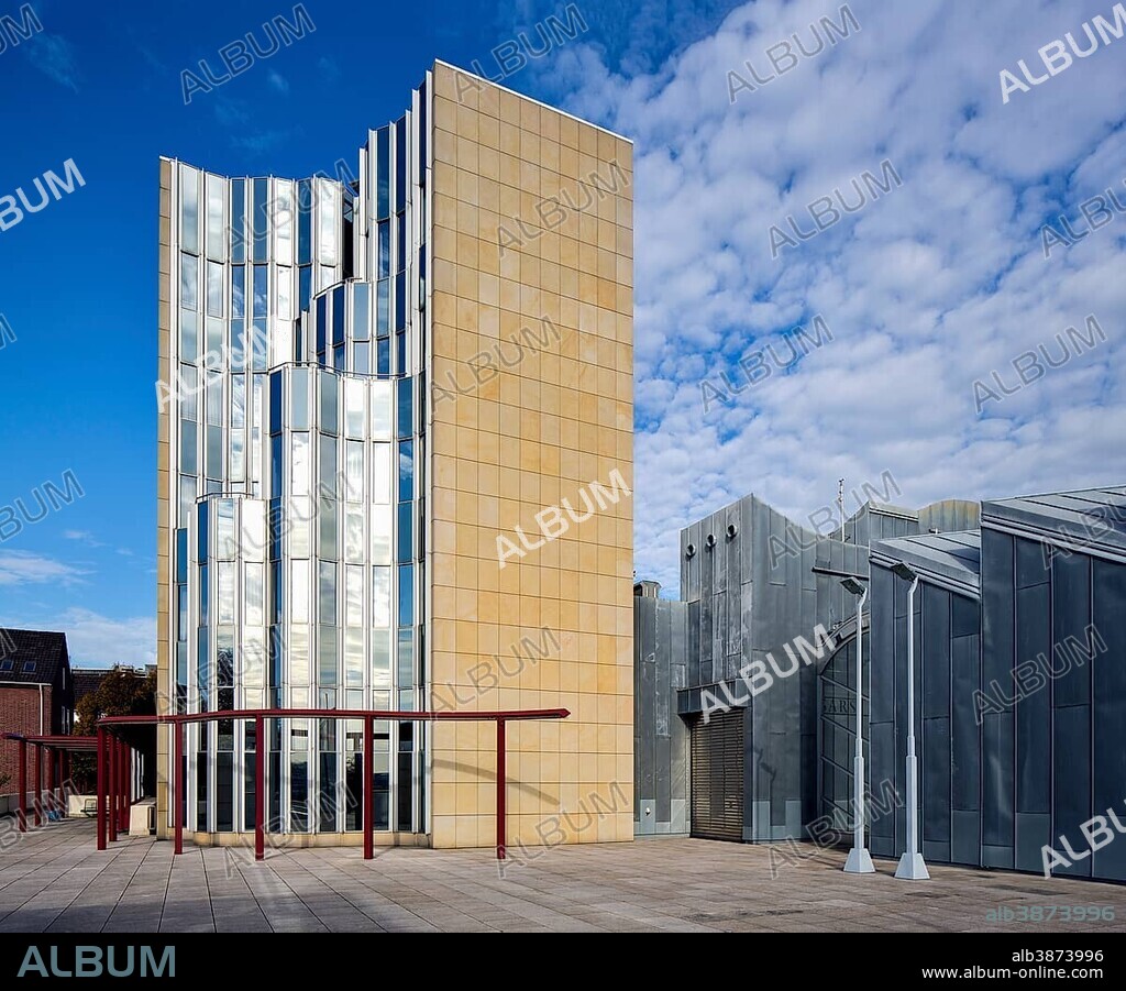 Museum Abteiberg, architect Hans Hollein, postmodernism, Mönchengladbach, North Rhine-Westphalia, Germany