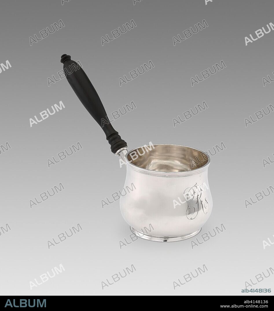 BAILEY & KITCHEN. Sauce Pan. Bailey & Kitchen; American, 1832-1846. Date: 1833-1846. Dimensions: 17.2 × 26.7 cm (6 3/4 × 10 1/2 in.). Silver and ebony. Origin: Philadelphia.
