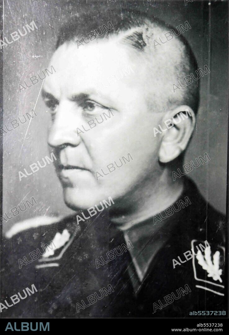 Theodor Eicke (1892 – 1943) German SS functionary during the Nazi era. He was one of the key figures in the development of Nazi concentration camps during the Holocaust. Eicke served as the second commandant of the Dachau concentration camp from June 1933 to July 1934, and together with his adjutant Michael Lippert, was one of the executioners of SA Chief Ernst Rohm during the Night of the Long Knives purge.