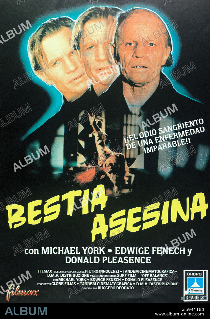 Plakat zu UN DELITTO POCO COMUNE, 1988, unter der Regie von RUGGERO DEODATO. Copyright TANDEM CINEMATOGRAFICA.