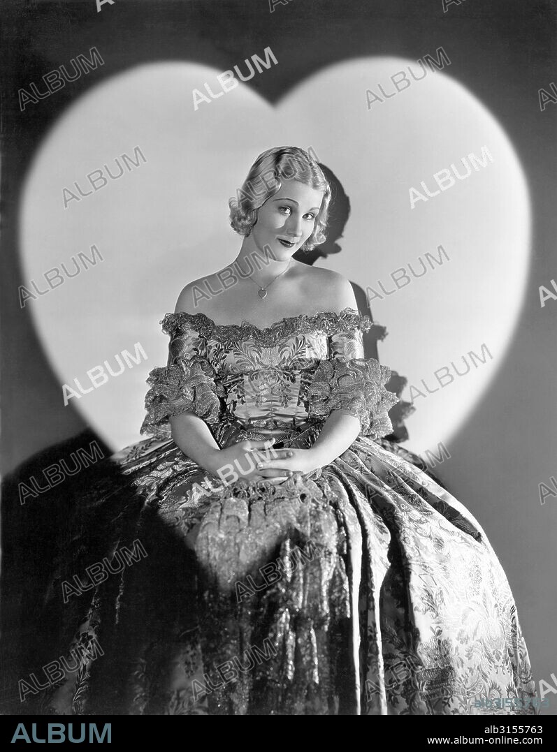 Hollywood, California:  c. 1931. Judith Wood (Helen Johnson)(1906-2002) poses for a Valentine picture.