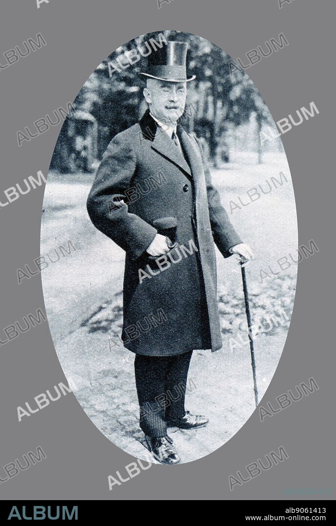Photograph of Hans von Rosenberg (1874-1937) a German diplomat and politician who served as Reichsaußenminister in the cabinet of Wilhelm Cuno. Dated 20th Century.