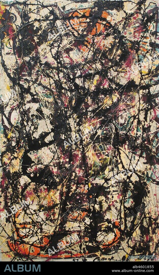 JACKSON POLLOCK. Shooting star.