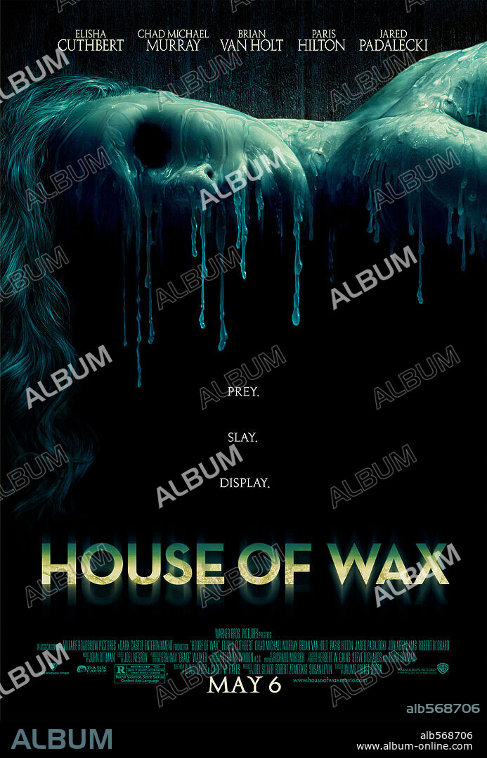 Poster of HOUSE OF WAX, 2005, directed by JAUME COLLET-SERRA. Copyright WARNER BROS.