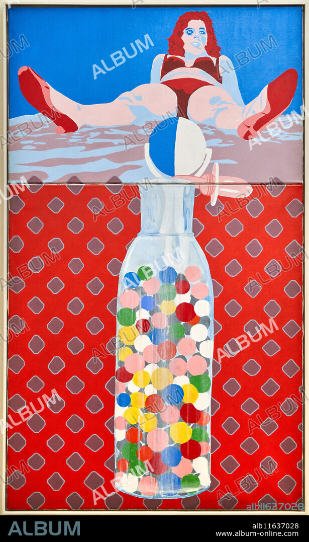 Perles d'amour, Liebesperlen, 1967, Ulrike Ottinger, 1942, Constance (Allemagne), Centre Pompidou, National Museum of Modern and Contemporary Art, Paris, France.