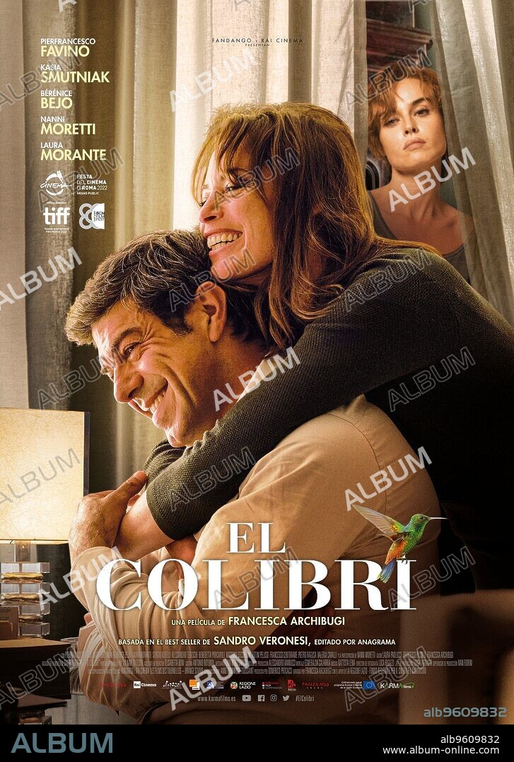 Plakat zu IL COLIBRI, 2022, unter der Regie von FRANCESCA ARCHIBUGI. Copyright Fandango Produzione.