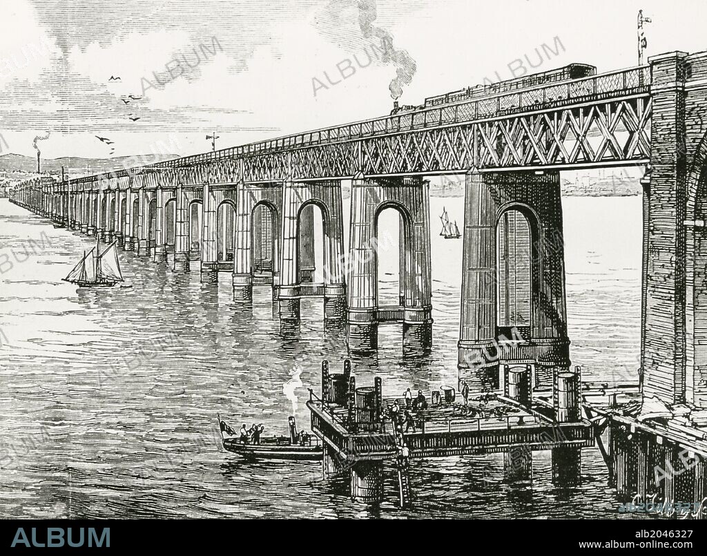 Tay bridge, The Tay Bridge disaster occurred during a violent storm on 28 December 1879, when the first Tay Rail Bridge, opened June 1878 and crossing the Firth of Tay in Scotland collapsed while a train was passing over it from Wormit to Dundee.