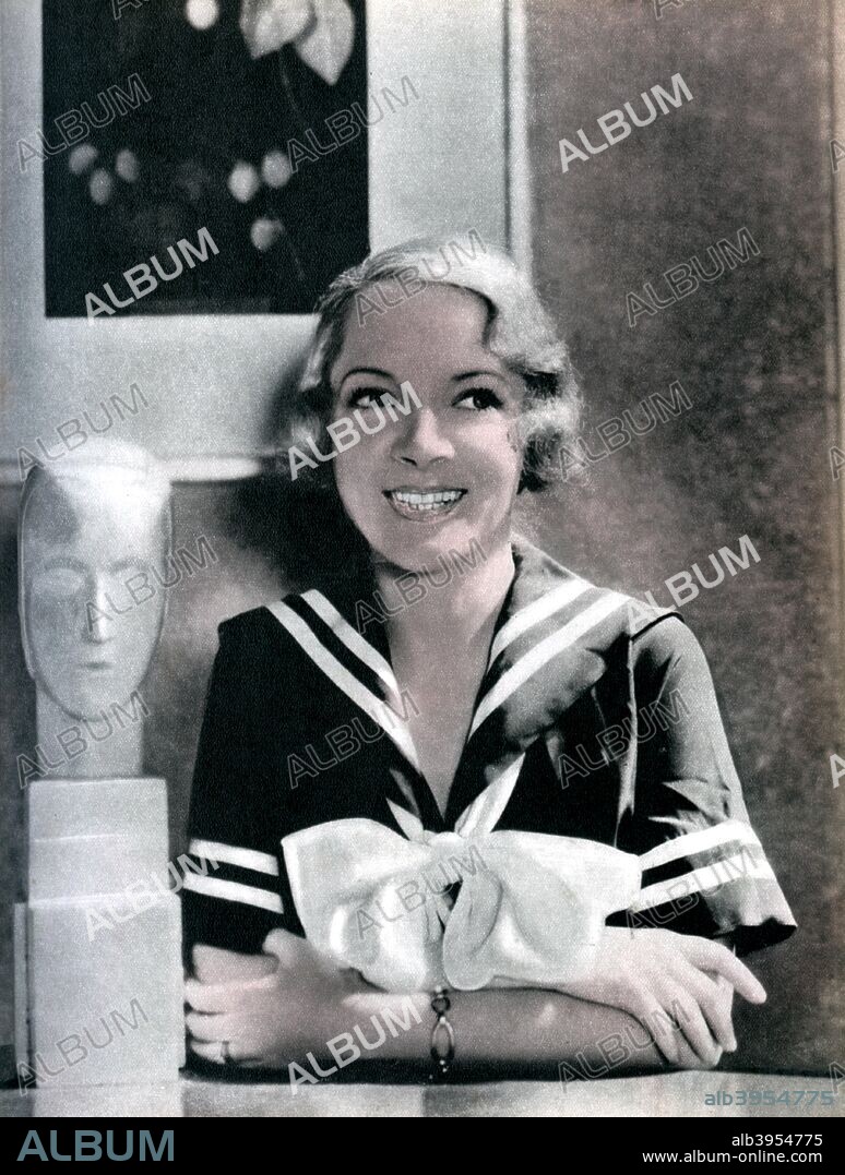 Helen Hayes, American actress, 1934-1935. Helen Hayes was one of only nine people to win an Oscar, an Emmy, a Grammy and a Tony Award. Taken from Meet the Film Stars, by Seton Margrave. (London, 1934-1935).