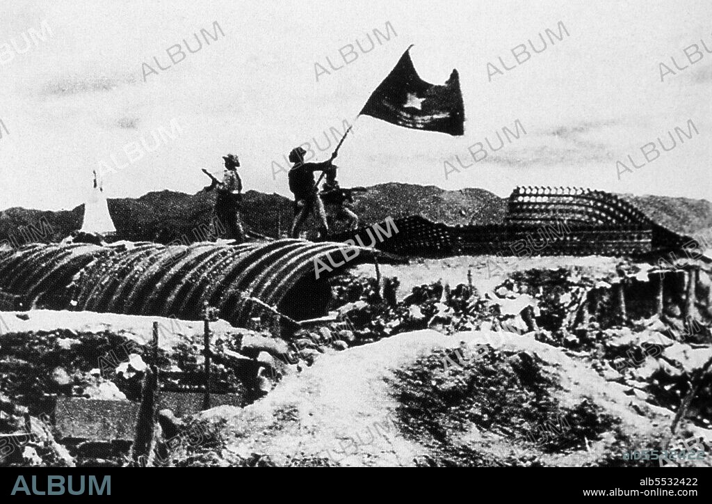 The important Battle of Dien Bien Phu was fought between the Vi?t Minh (led by General Vo Nguyen Giap), and the French Union (led by General Henri Navarre, successor to General Raoul Salan). The siege of the French garrison lasted fifty-seven days, from 5:30PM on March 13 to 5:30PM on May 7, 1954. The southern outpost or fire base of the camp, Isabelle, did not follow the cease-fire order and fought until the next day at 01:00AM; a few hours before the long-scheduled Geneva Meeting's Indochina conference involving the United States, the United Kingdom, the French Union and the Soviet Union. The battle was significant beyond the valleys of Dien Bien Phu. Giap's victory ended major French involvement in Indochina and led to the accords which partitioned Vietnam into North and South. Eventually, these conditions inspired the United States to increase their involvement in Vietnam leading to the Second Indochina War. The battle of Ði?n Biên Ph? is described by historians as the first time that a non-European colonial independence movement had evolved through all the stages from guerrilla bands to a conventionally organized and equipped army able to defeat a modern Western occupier in pitched battle.