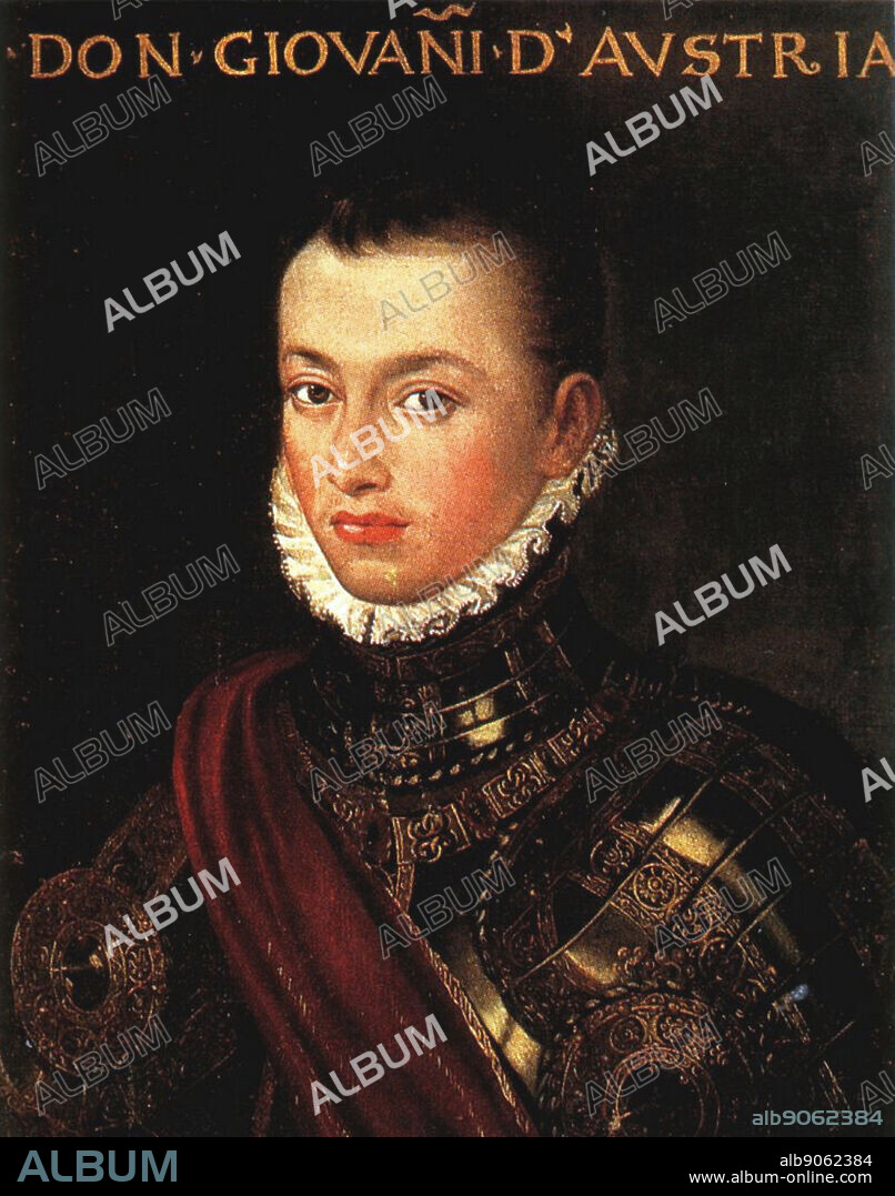 Don Juan of Austria (1547 - 1578)known as Don John of Austria, and in Spanish as Don Juan de Austria was an illegitimate son of Holy Roman Emperor Charles V. He became a military leader in the service of his half-brother, Philip of Spain and is best known for his naval victory at the Battle of Lepanto in 1571.