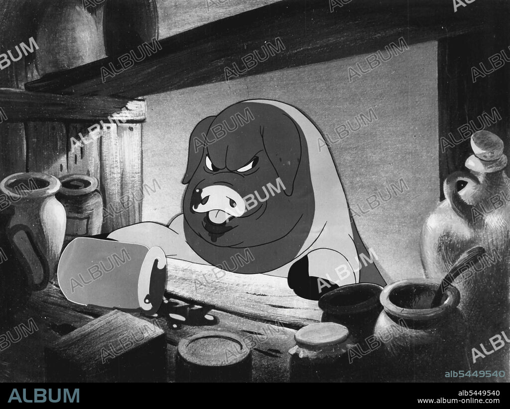 From the Halas and Batchelor Technicolor cartoon film of George Orwell's "Animal Farm." October 22, 1953.