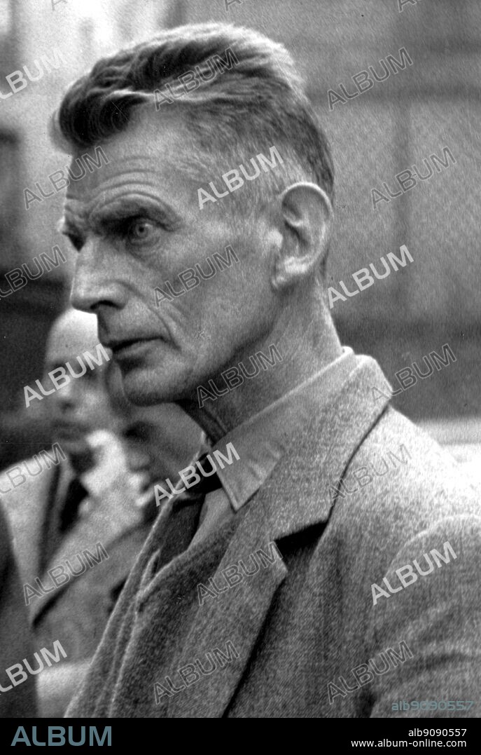 Samuel Beckett, (1906-1989), Irish dramatist and novelist.