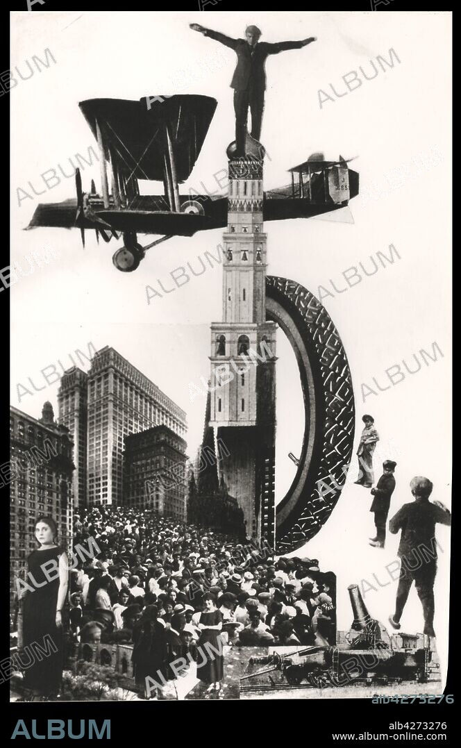 ALEXANDER MIKHAILOVICH RODCHENKO. Illustration for poem "About That" by Vladimir Mayakovsky.