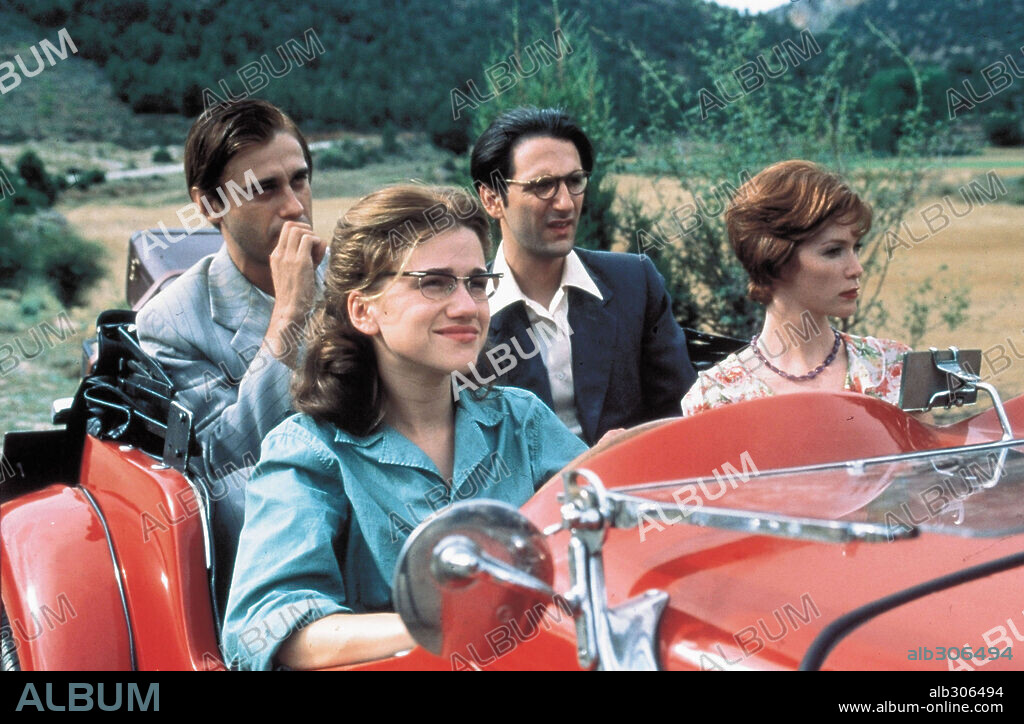 ALLISON SMITH, ERNESTO ALTERIO, HEDY BURRESS and JORDI MOLLA in BARBARIC YEARS, 1998 (LOS AÑOS BARBAROS), directed by FERNANDO COLOMO. Copyright SOGETEL.