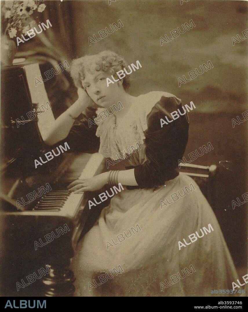 HAYMAN SELEG MENDELSSOHN. Portrait of the composer Cécile Chaminade (1857-1944).