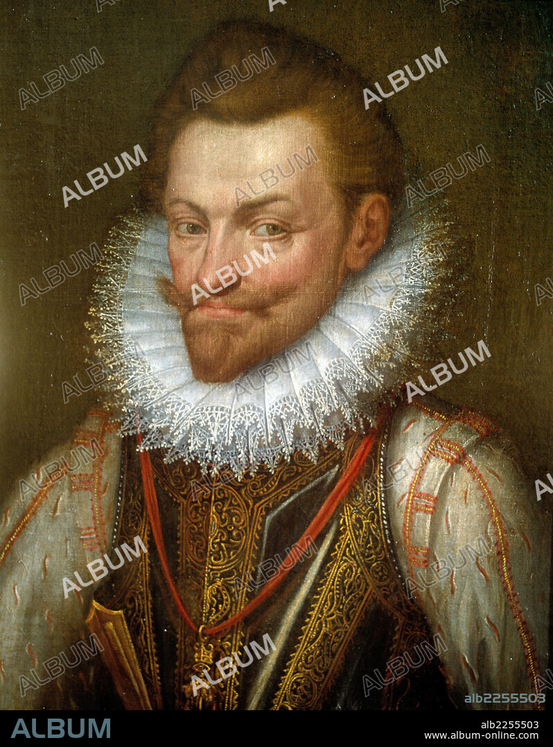 GUILLERMO I DE NASSAU " EL TACITURNO ". PRINCIPE DE ORANGE 1533-1584. ANONIMO FLAMENCO SIGLO XVI. MUSEO BELLAS ARTES SAN FERNANDO. MADRID.
