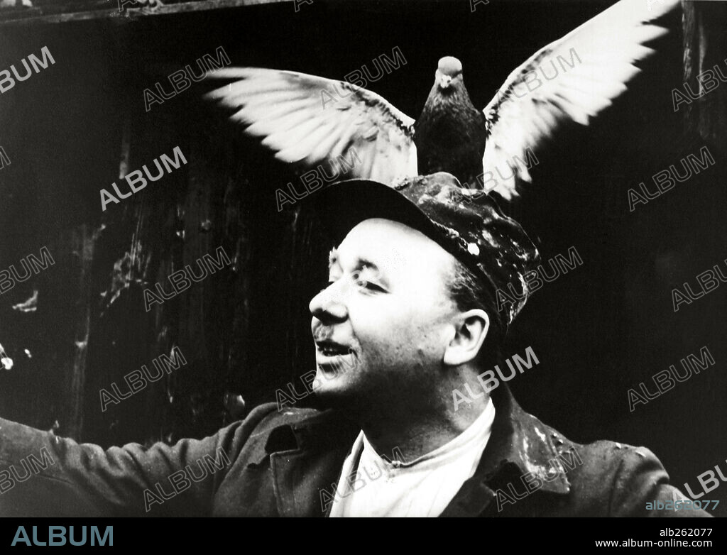 VLADIMIR VALENTA in CLOSELY WATCHED TRAINS, 1966 (OSTRE SLEDOVANÉ VLAKY), directed by JIRI MENZEL. Copyright FILMOVE STUDIO BARRANDOV/CESKOSLOVENKY F.