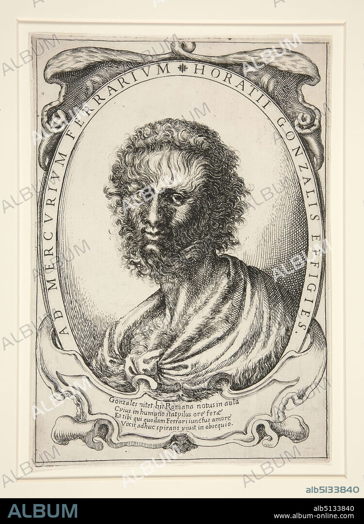 Artist: Stefano Della Bella, Italian, 16101664, Orazio Gonzales, Etching, sheet: 21.91 × 15.4 cm (8 5/8 × 6 1/16 in.), Made in Italy, Italian, 17th century, Works on Paper - Prints.