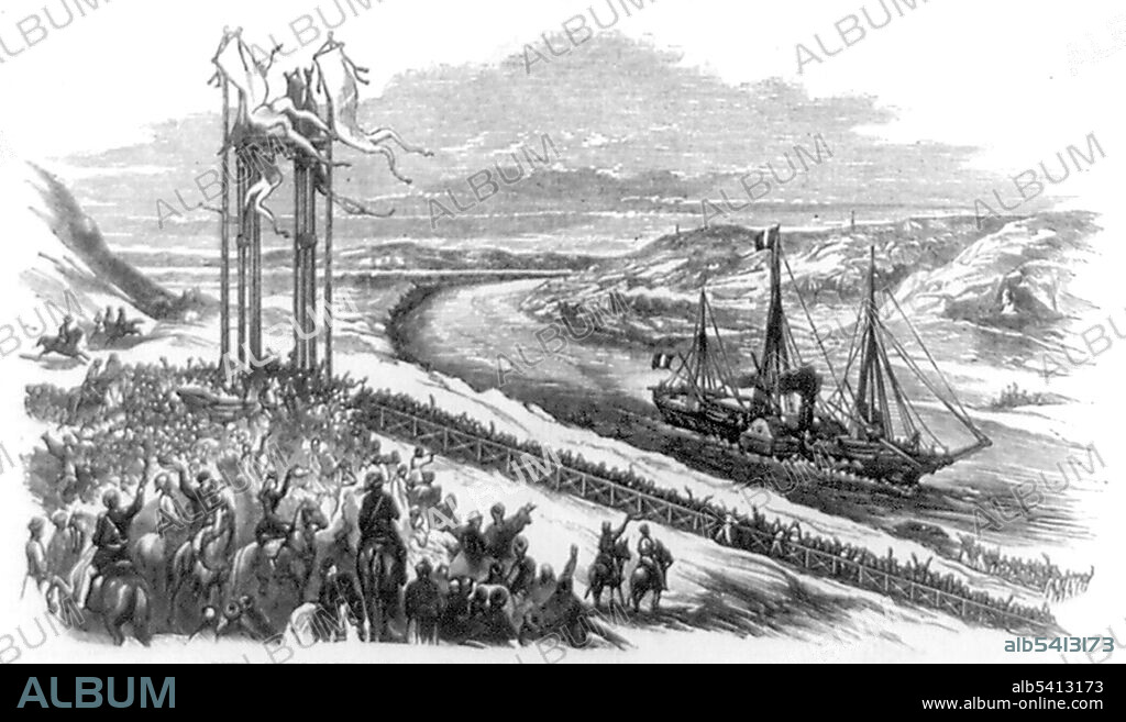 Opening of Suez Canal, 1869