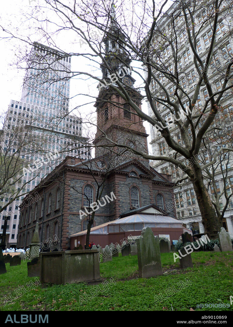 St. Paul's Chapel, is an Episcopal chapel located at 209 Broadway, between Fulton and Vesey Streets, in Lower Manhattan in New York City. It is the oldest surviving church building in Manhattan.