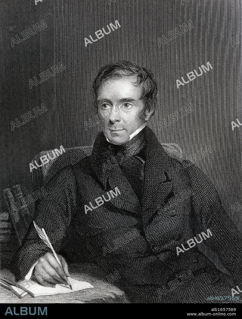 Sir Benjamin Collins Brodie 1783 to 1862 British surgeon philosopher writer and statesman Engraved by J Brain From the book The National Portrait Gallery Volume 1 Published c1820.