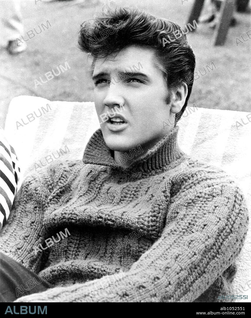ELVIS PRESLEY in JAILHOUSE ROCK - RHYTHMUS HINTER GITTERN, 1957 (JAILHOUSE ROCK), unter der Regie von RICHARD THORPE. Copyright M.G.M.