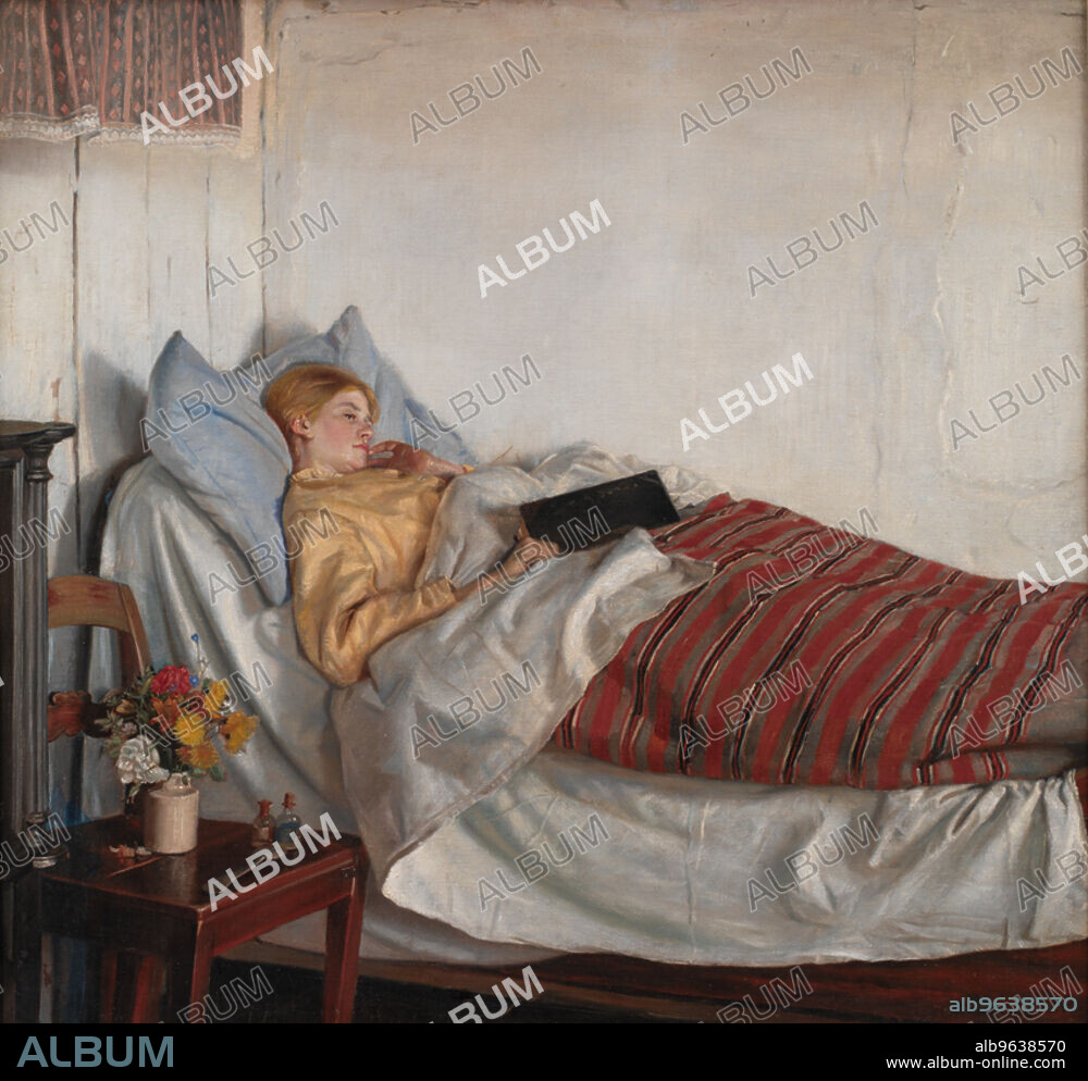 MICHAEL PETER ANCHER. The Sick Girl, 1882.
