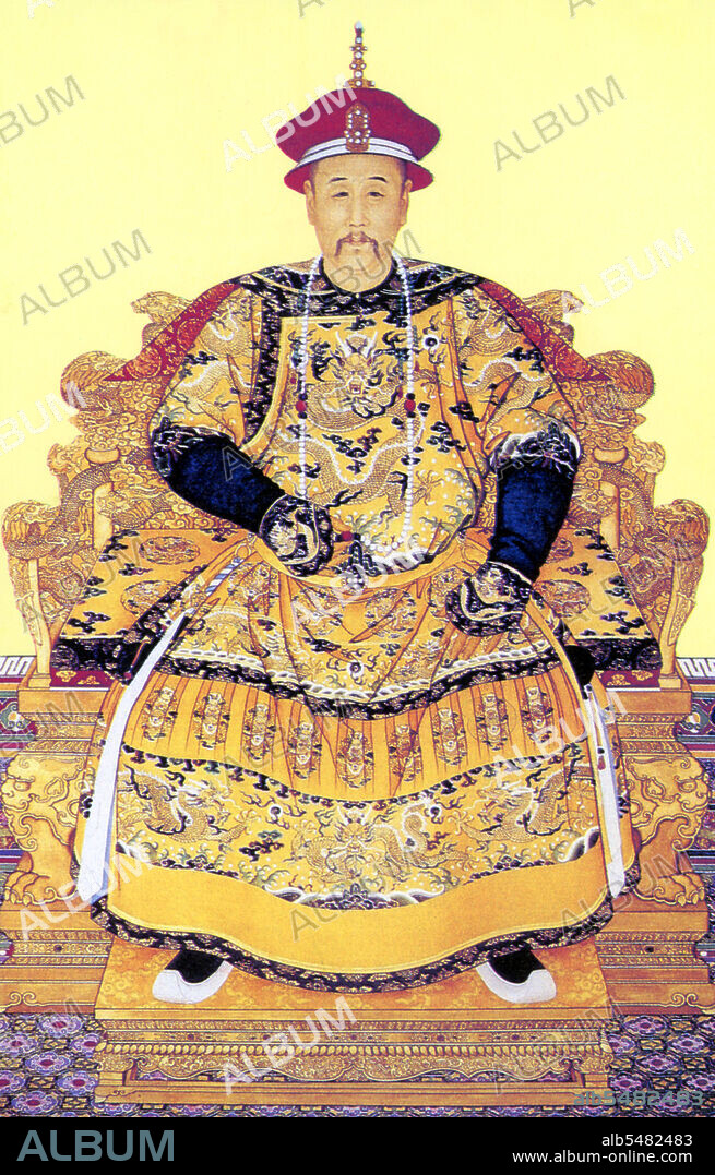 The Yongzheng Emperor (13 December 1678 - 8 October 1735), was the fourth emperor of the Manchu Qing Dynasty, and the third Qing emperor to rule over China proper, from 1722 to 1735. A hard-working ruler, Yongzheng's main goal was to create an effective government at minimum expense. Like his father, the Kangxi Emperor, Yongzheng used military force in order to preserve the dynasty's position. Suspected by historians to have usurped the throne, his reign was often called despotic, efficient, and vigorous. Although Yongzheng's reign was much shorter than the reigns of both his father, the Kangxi Emperor, and his son, the Qianlong Emperor, his sudden death was probably brought about by his workload. Yongzheng continued an era of continued peace and prosperity as he cracked down on corruption and waste, and reformed the financial administration.