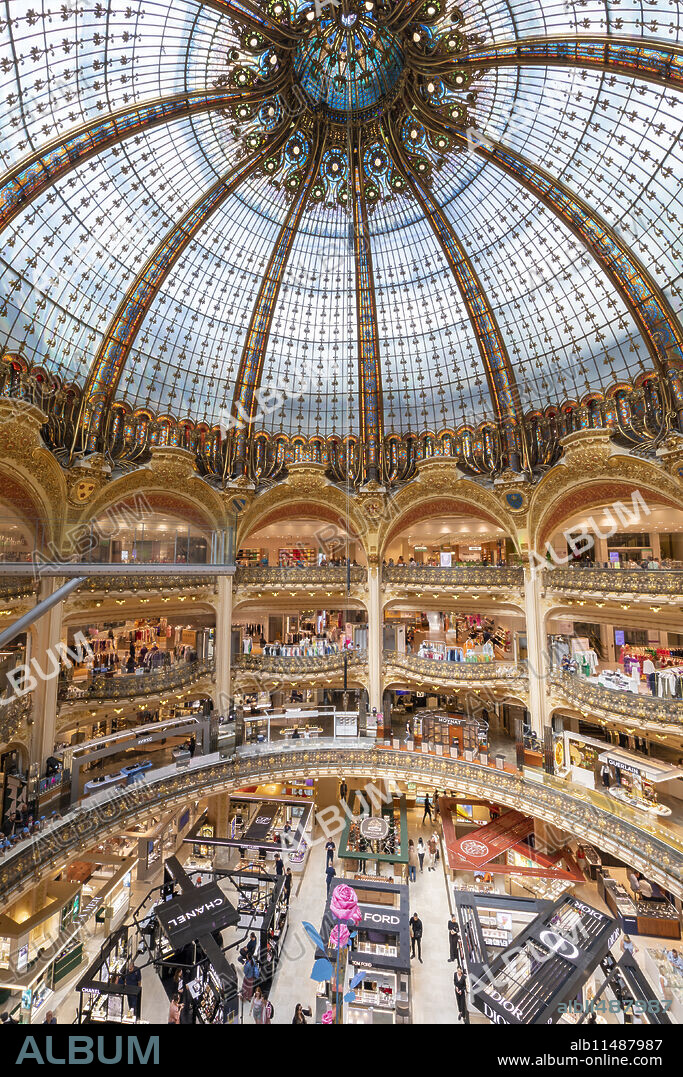 Galeries Lafayette, Paris, France, Europe.